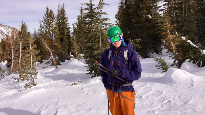 the carbon lower shaft of the black crows duos snapped right below...