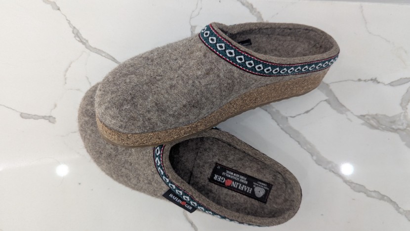 slippers womens - the felted wool material wicks sweat, making it one of the more...