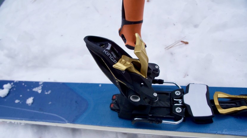 backcountry ski poles - how well does the handle flick heel risers up and down? we test each...