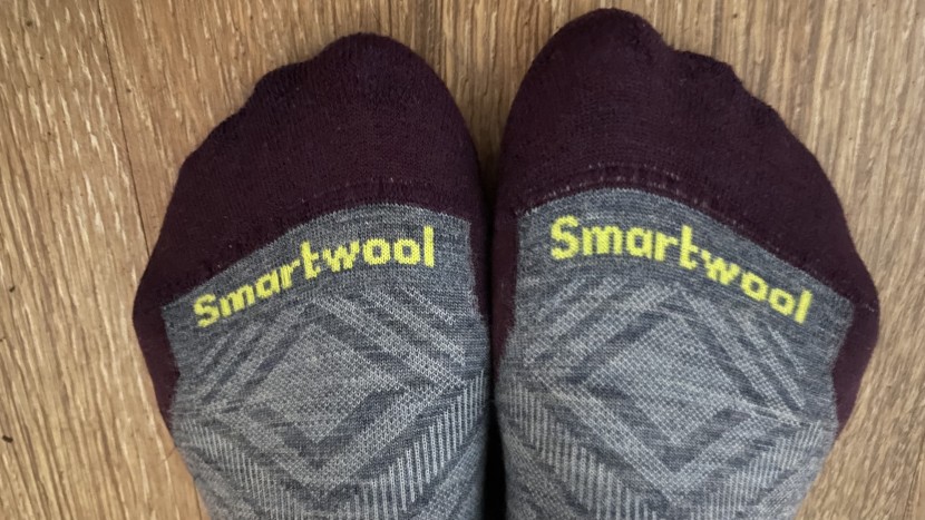 running socks - the comfort of the smartwool performance run targeted cushion sock...