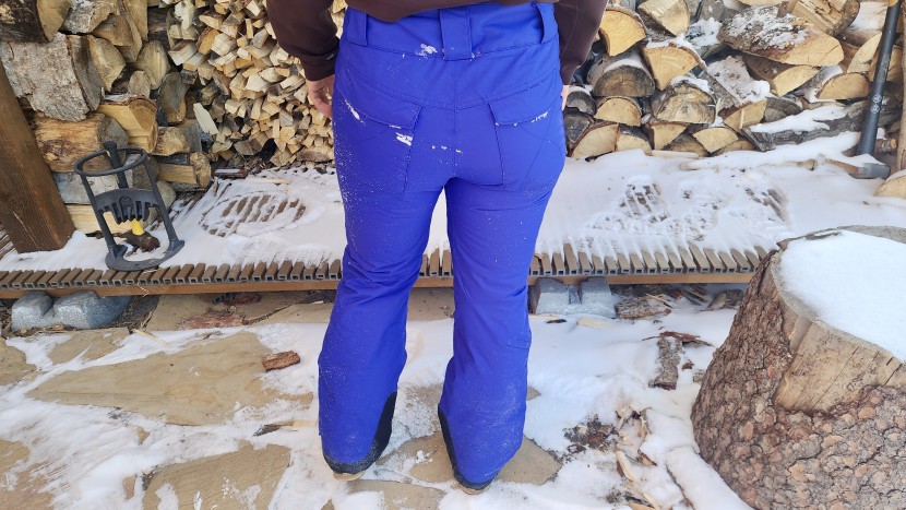 ski pants womens - the columbia bugaboo ii has velcro tabs inside the waistband to help...