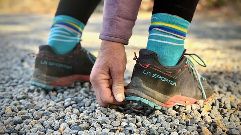 after many miles of off-trail travel and big wall ascents, the shoes...