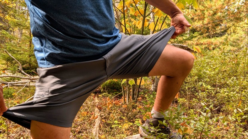 hiking shorts - stretch fabrics, like stretch nylon, tend to be the most comfortable...