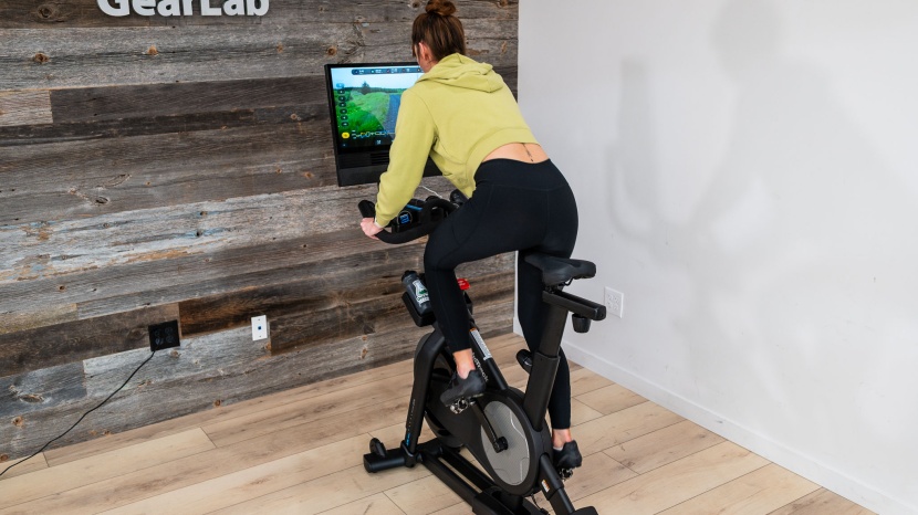 exercise bike - non-indexed adjustments on the x24 allow you to get exactly the fit...
