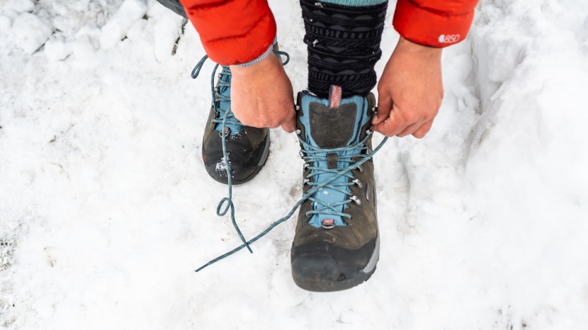 winter boots - right at home on slippery, uneven terrain, the keen revel iv...