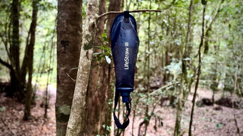 backpacking water filter - although most gravity fed filters don&#039;t provide the fastest flow...