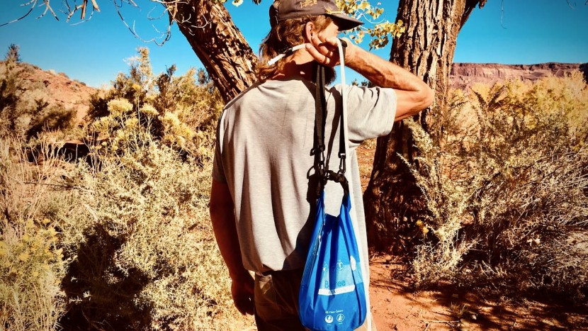 backpacking water filter - while gravity fed systems require a tree or something to hang the...