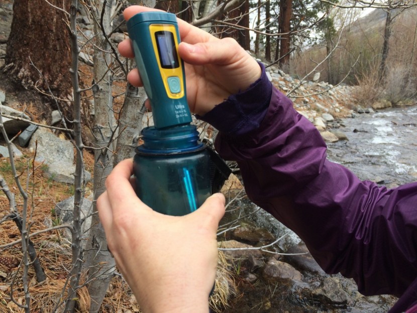 backpacking water filter - uv options utilize ultraviolet light to destroy microorganisms.