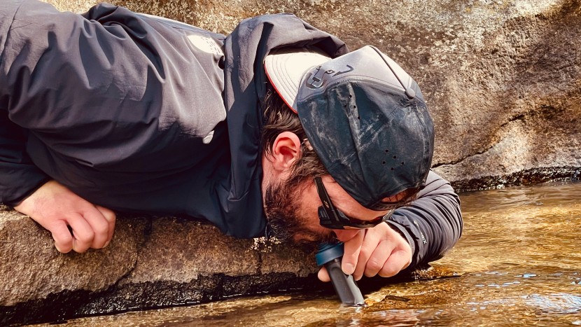 backpacking water filter - on-the-go filters are perfect for solo missions thanks to their...