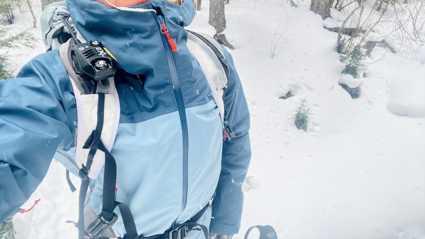 rab arc eco for women - the pertex material is noticeably more breathable than other fabrics.