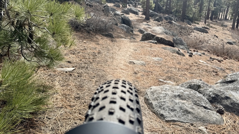lectric xpeak 2.0 - 4&quot; tires float over the terrain and offer above average traction off...