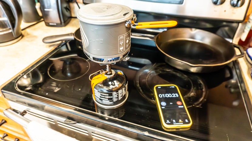 backpacking stove - we carried out our primary boil time testing indoors to provide a...