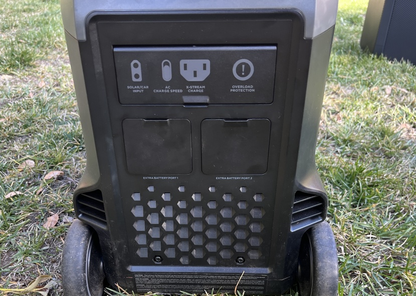 ecoflow delta pro - the delta pro has an abundance of different port options and charge...