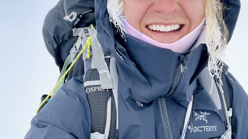 freezing rain in the beta ar.