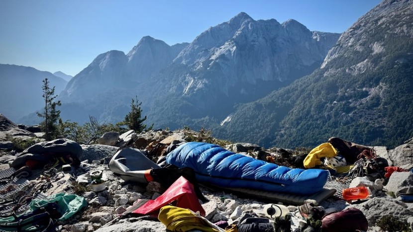 sleeping bag womens - the egret along with a very intense sunny aspect made sleeping in...