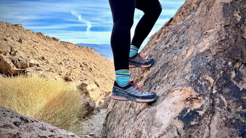 approach shoes womens - rounded toe boxes, like the scarpa mescalito, limit edging...