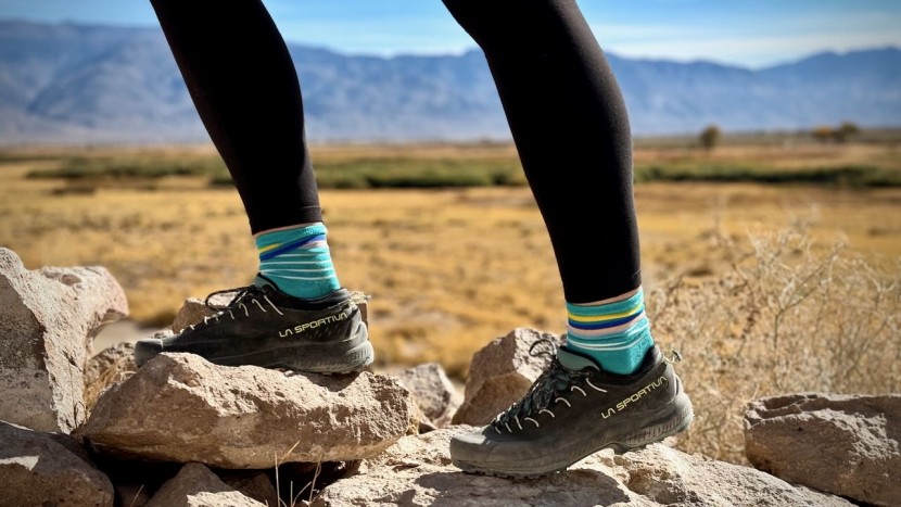 approach shoes womens - the la sportiva tx4 evo features a durable and substantial toe cap...