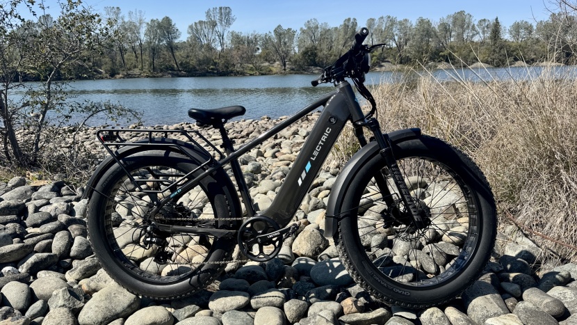 electric bike - the xpeak is ready to explore more terrain than most bikes.