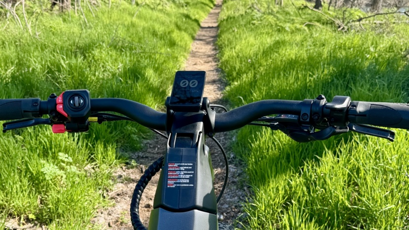 segway xafari - the cockpit layout is unlike any other bike we&#039;ve tested and that&#039;s...