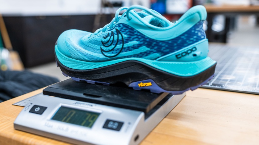 topo ultraventure 4 for women - the vibram outsole and thick stack weigh this shoe down a bit, but...