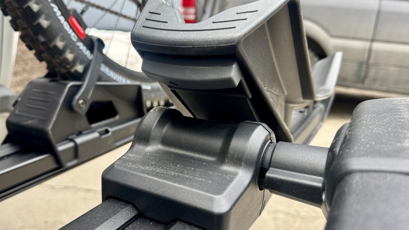 thule verse - plastic, lots of plastic. while we had only limited issues with the...