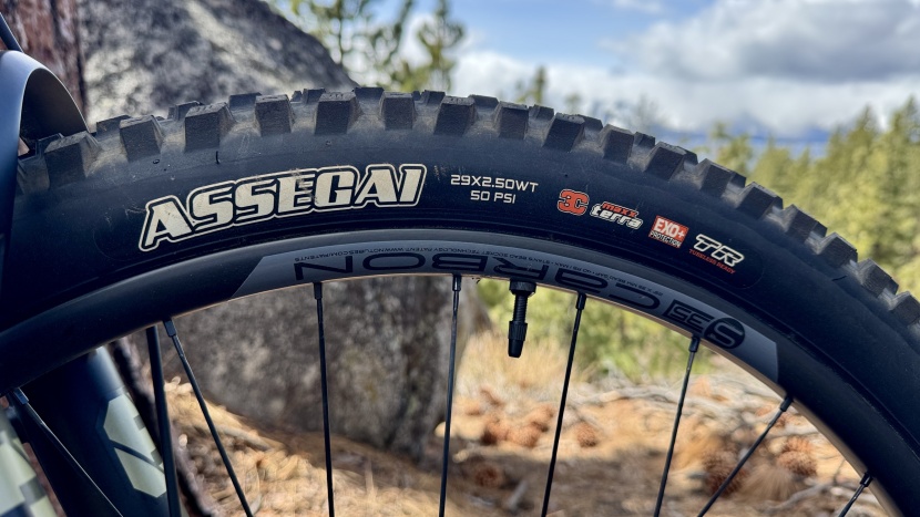 assegai exo+ provides outrageous traction mounted to 35mm rims; this...
