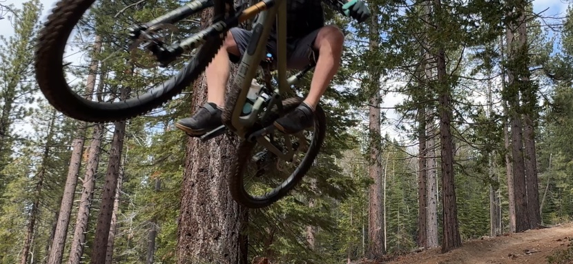 trail mountain bike - in its natural environment, the rimpo is insanely capable.