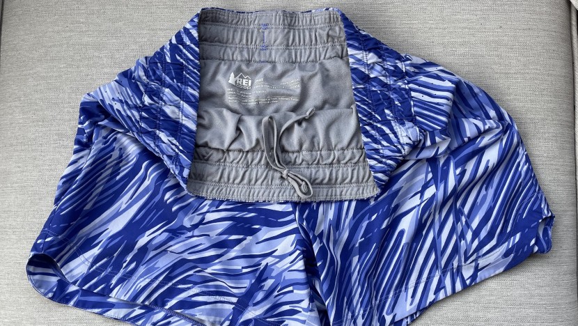 running shorts - synthetic fabrics excel at wicking away moisture, making them...