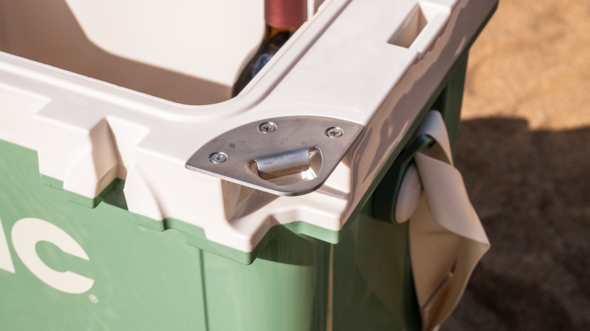 the rtic ultra-light features a handy battle opener securely...
