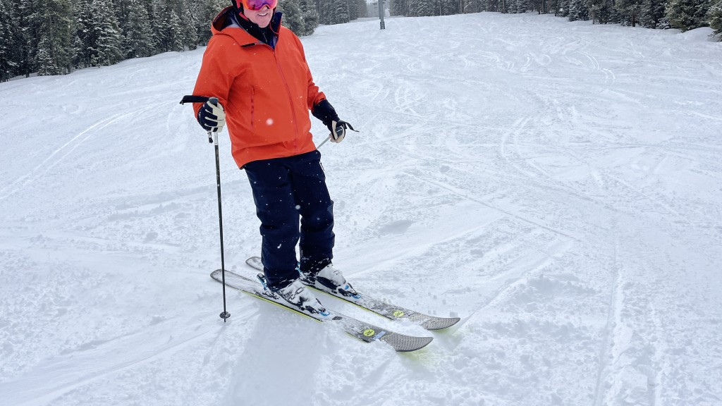 rossignol alltrack 90 hv - all smiles skiing in the rossignol alltrack 90 hv.