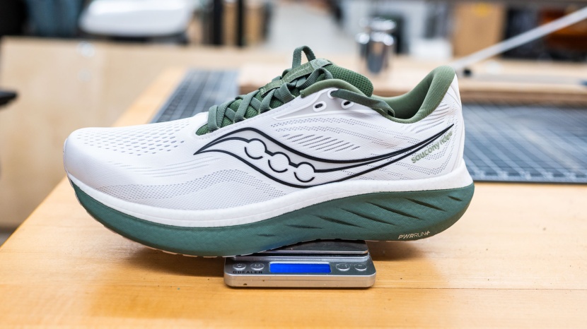 saucony ride 18 - considering the overall size of the ride 18 and the cushioning...