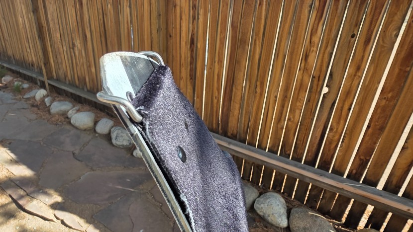 big sky skins mohair mix persistence - the lightweight, diy tip loop.