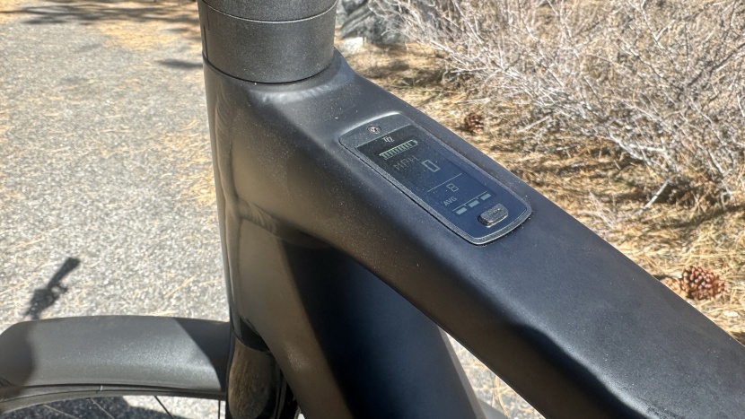 trek fx+7s - the tq display is integrated to be incredibly low profile and hardly...