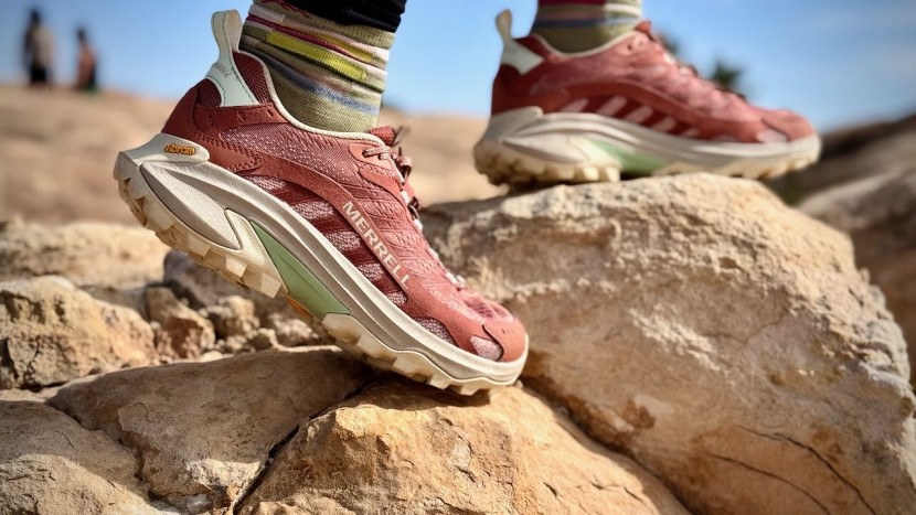 hiking shoes womens - the merrell moab speed 2 provides an impressive performance thanks...