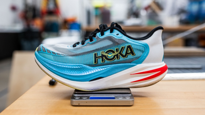 hoka cielo x1 2.0 for women - the cielo's underfoot cushioning is fairly lightweight for how...