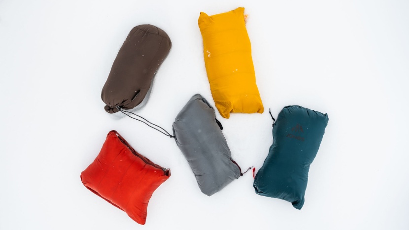 down jacket - we weighed every jacket and timed how long it took to pack them into...