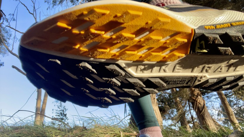 though sharp, the lugs of the pegasus trail balance with its plush...