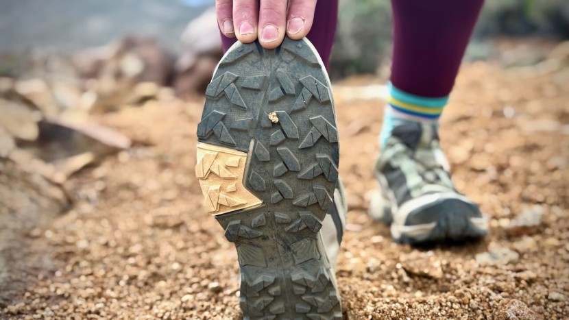 salomon x ultra 5 gore-tex for women - the contagrip rubber outsoles performed well on most terrain types...