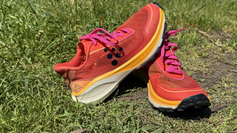 craft pure trail for women - this shoe strikes a rare balance with its thin rock plate, offering...