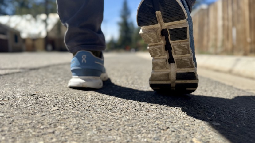 on cloud 6 - traction wasn&#039;t an issue on a variety of surface types.