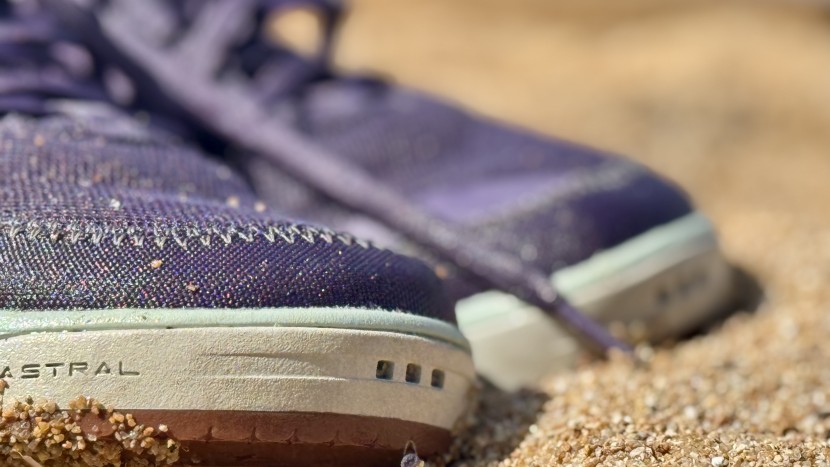 astral brewer 3.0 - the breathable mesh and the drainage holes on the front, rear and...