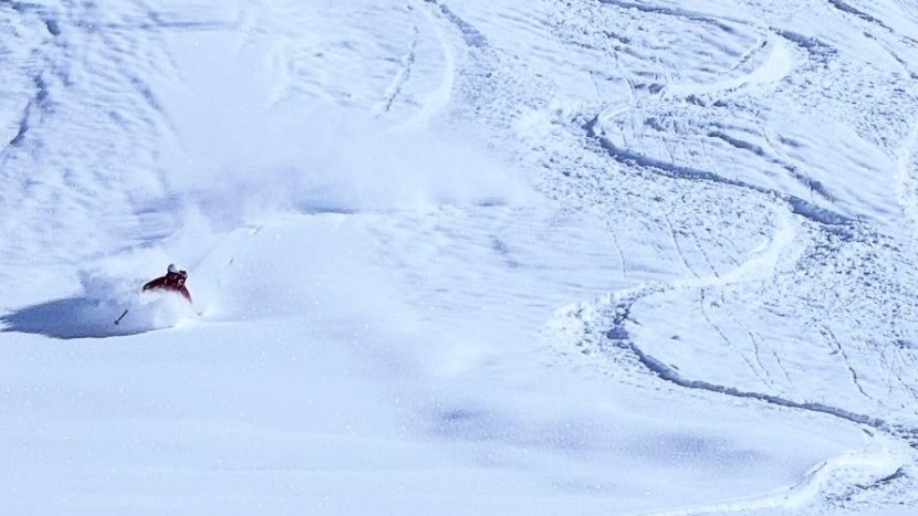 tecnica mach1 mv 115 w - steep and deep in the mach1. even on cold storm days, our feet were...