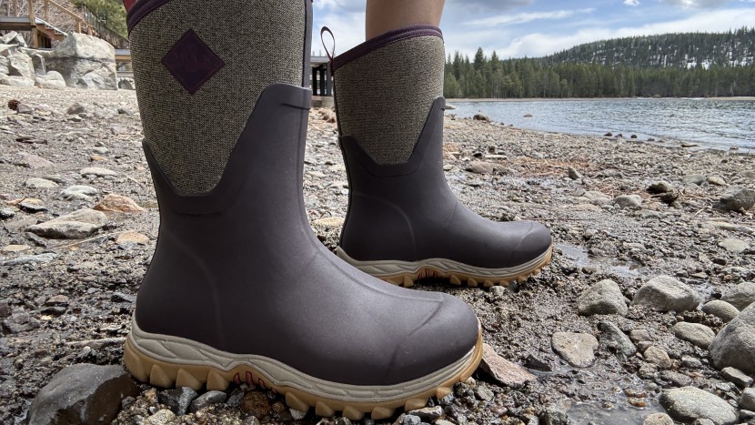 thumbnail image 2 of Rain Boots For Women Waterproof Mid Calf Anti-Slipping Garden Shoes Comfortable 2 of 13