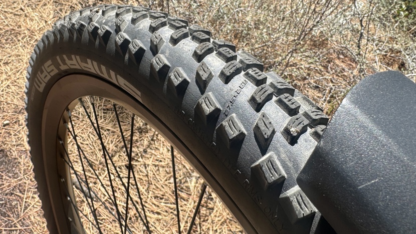 ride1up vorsa st - 2.6&quot; schwalbe smart sam or continental ruban tires give the bike...