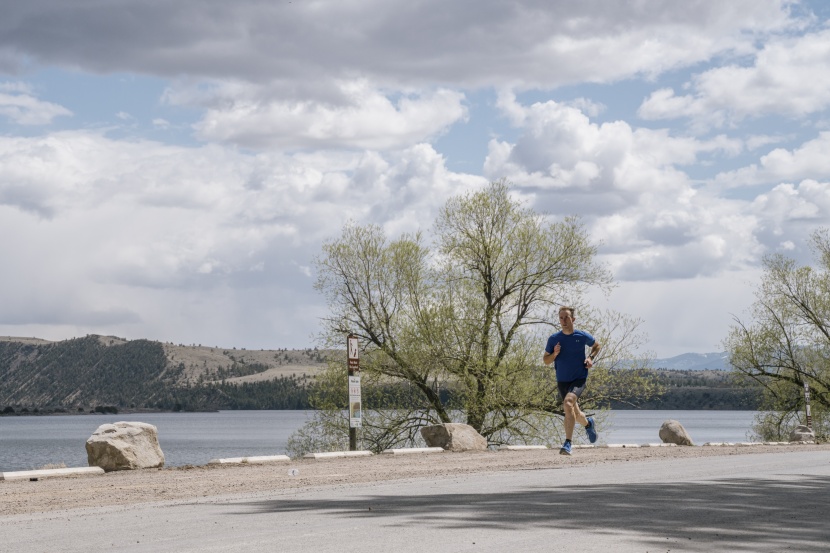 asics novablast 5 - the wide platform creates a shoe with good inherent stability...