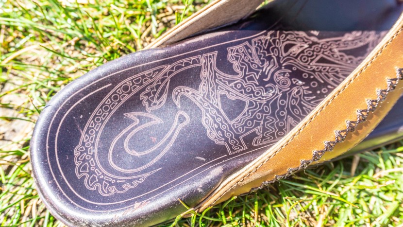 olukai mea ola - even the footbed of the mea ola was stylishly designed.