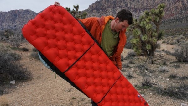 straps to attach a pad to your sleeping bag are a nice feature.
