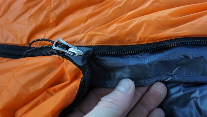 backpacking sleeping bag - the feathered friends bags that we tried feature a y-shaped zipper...