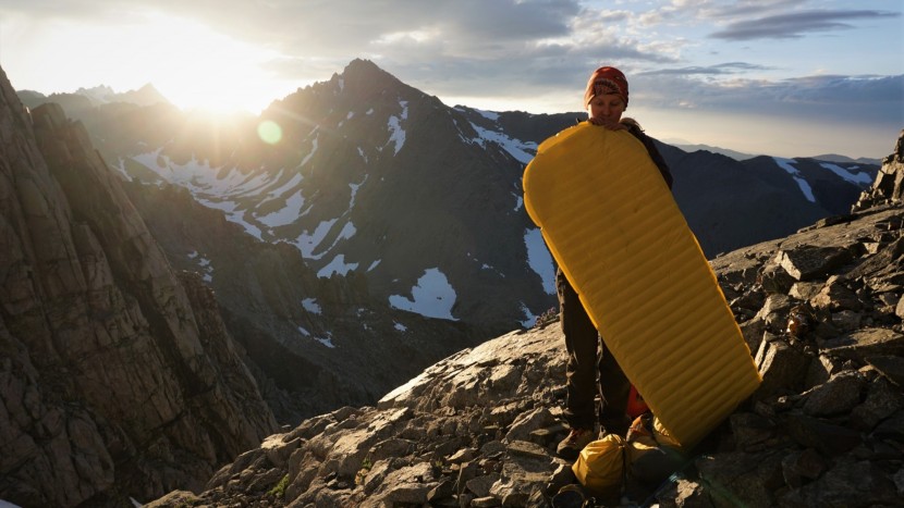 backpacking sleeping bag - all bags are designed to be used with a good sleeping pad to...