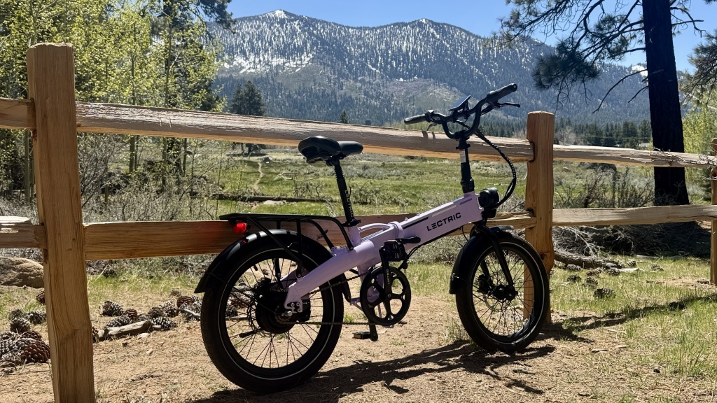 lectric xp lite 2.0 - any bike is a mountain bike if you&#039;re brave enough.